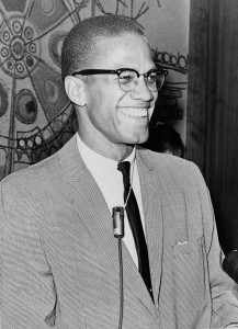 Malcolm X, who was assassinated February 21, 1965 