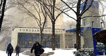 Winter at the Lincoln Center Campus