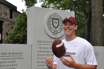 Quarterback John Skelton will be following in the footsteps of former Fordham greats when he suits up for the Arizona Cardinals next season. Photo by Joseph McLaughlin