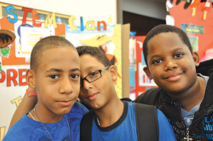 These soon-to-be seventh graders enjoyed summer school at the STEM Learning Lab. Photo by Angie Chen
