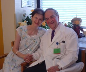 Dr--Michael Brescia and patient