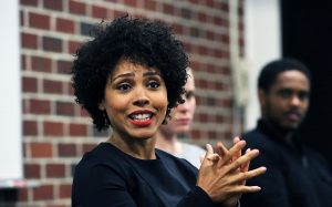 Amirah Vann, FCLC '02, at the Lincoln Center campus