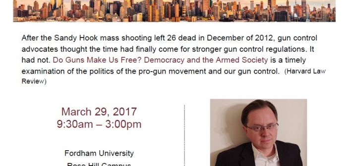 Lecture Do Guns Really Make Us Free