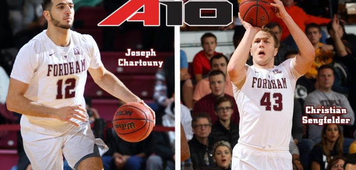 Joseph Chartouny and Christian Sengfelder named to 2017 Atlantic 10 All-Academic Team