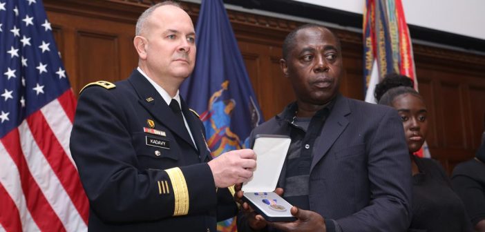 ROTC commander and father of Fallen Bronx Hero