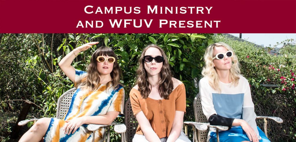 Campus Ministry and WFUV Present I'm With Her: Sara Watkins, Sarah Jarosz, and Aoife O’Donovan