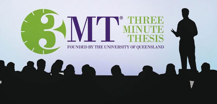Three Minute Thesis: Founded by the University of Queensland