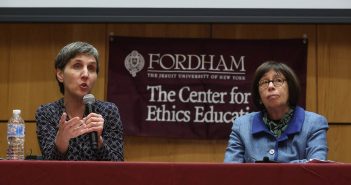 Linda Greenhouse, the Joseph Goldstein Lecturer in Law and Knight Distinguished Journalist-in-Residence at Yale Law School, and Nancy Berlinger, Ph.D., a research scholar at the Hastings Center, a bioethics research institute.