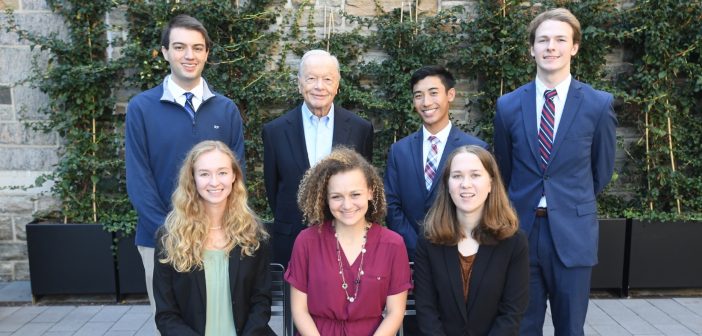 The six new Cunniffe scholars