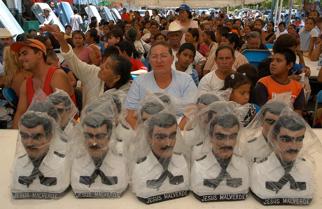 Busts of Malverde, Culiacán 2006