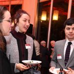Young alumni gather at the Alumni Recognition Reception