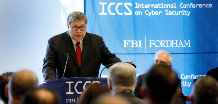 William Barr the the ICCS Conference 2019