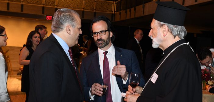 Guests at the President's Club Christmas Reception 2019