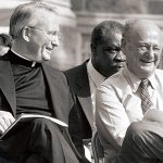 In 1988, New York City Mayor Ed Koch (right) appointed Father O’Hare the founding chair of the groundbreaking New York City Campaign Finance Board (CFB).