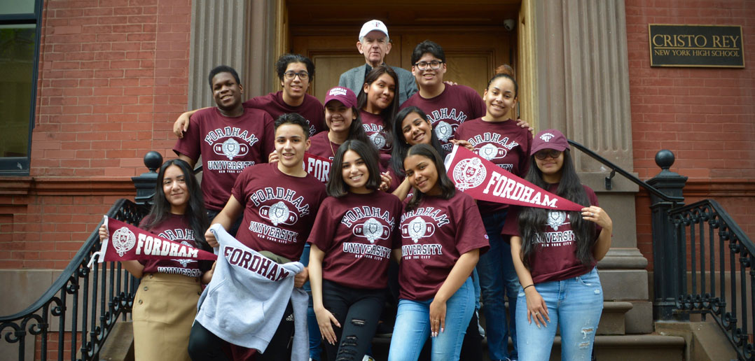 Fordham Pledges Financial Support to All Incoming Cristo Rey Students