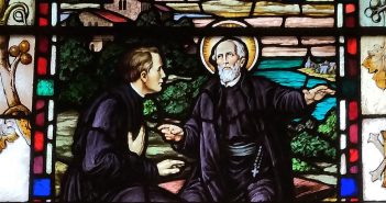 Saint Alphonsus Rodriquez and Saint Peter Claver, Stained Glass
