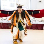 A native American dancer