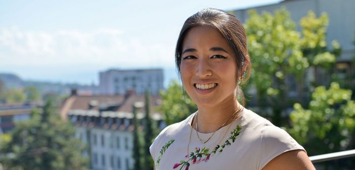 Fordham graduate Nako Nakatsuka, a chemist at ETH Zurich in Switzerland