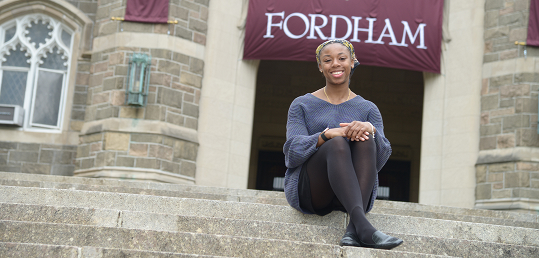 Sydni Britton, FCRH ’22: An Aspiring Doctor Ready to Challenge Systemic Racism