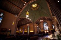 Interior of the University Church on Fordham's Rose Hill Campus