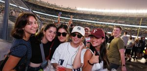 On Fordham Night at Yankee Stadium, Ram Spirit Runs High