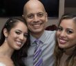 Ray with his daughters