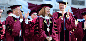Tania Tetlow vows to fight for social justice at Fordham inauguration