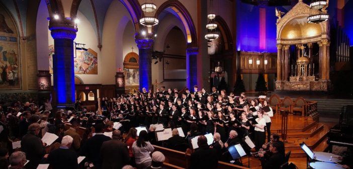 Choir in church