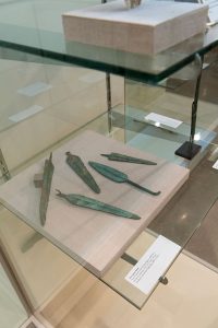 Iron spear heads, circa 800 B.C.E.