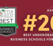 Ranked #20 Best Undergraduate Business Schools for 2023