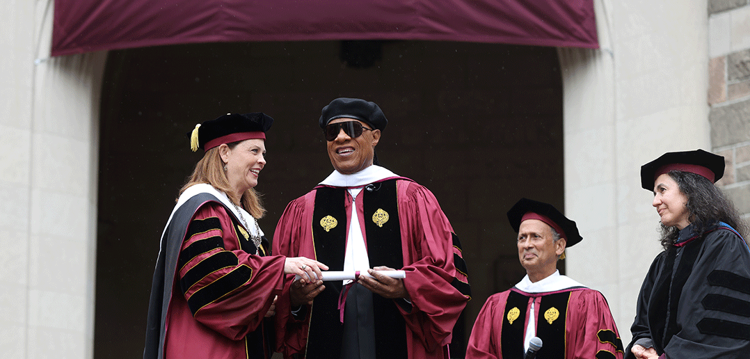 Stevie Wonder Performs for Class of 2023, Challenges Grads to ‘Be Activists’