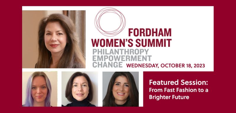 The Fordham Women's Summit will be held on October 18