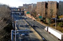 A view of the Cross Bronx Expressway