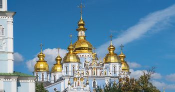 St. Michael's Golden-Domed Monastery, headquarters of the Orthodox Church of Ukraine