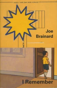I Remember by Joe Brainard
