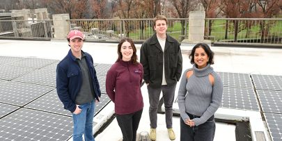 Interns Work to Create a Sustainable Campus