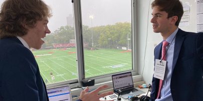 Behind the Mic: An Inside Look at a WFUV Sports Broadcast