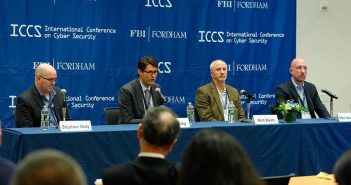 A panel of speaks at ICCS