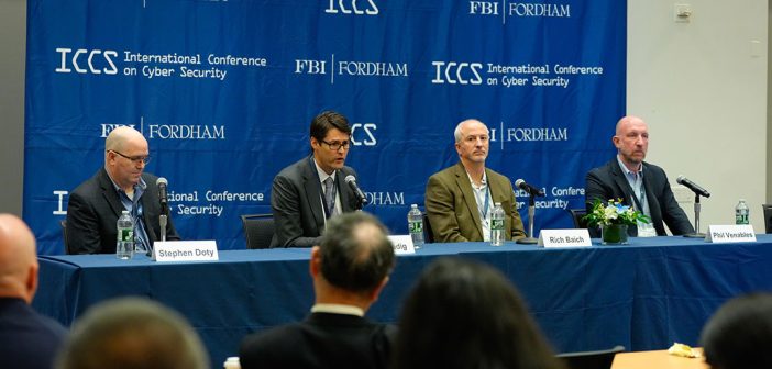 A panel of speaks at ICCS